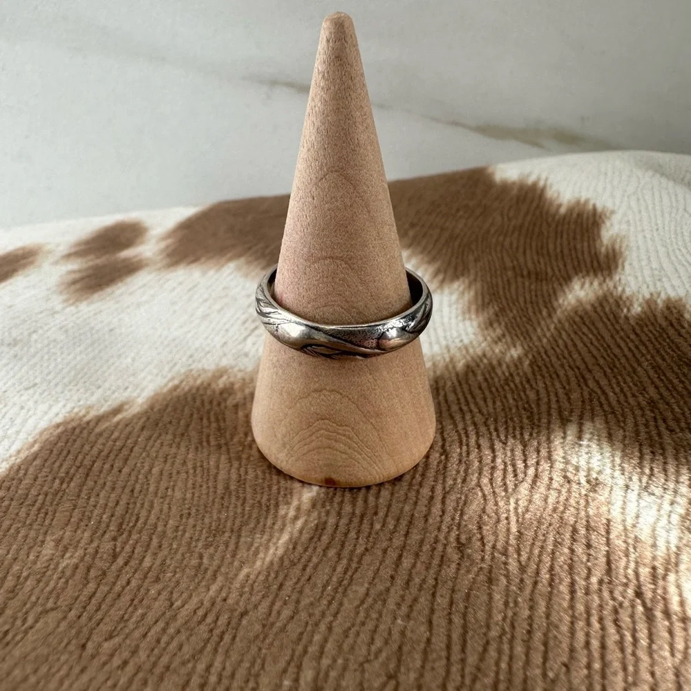 Sterling silver stacking ring